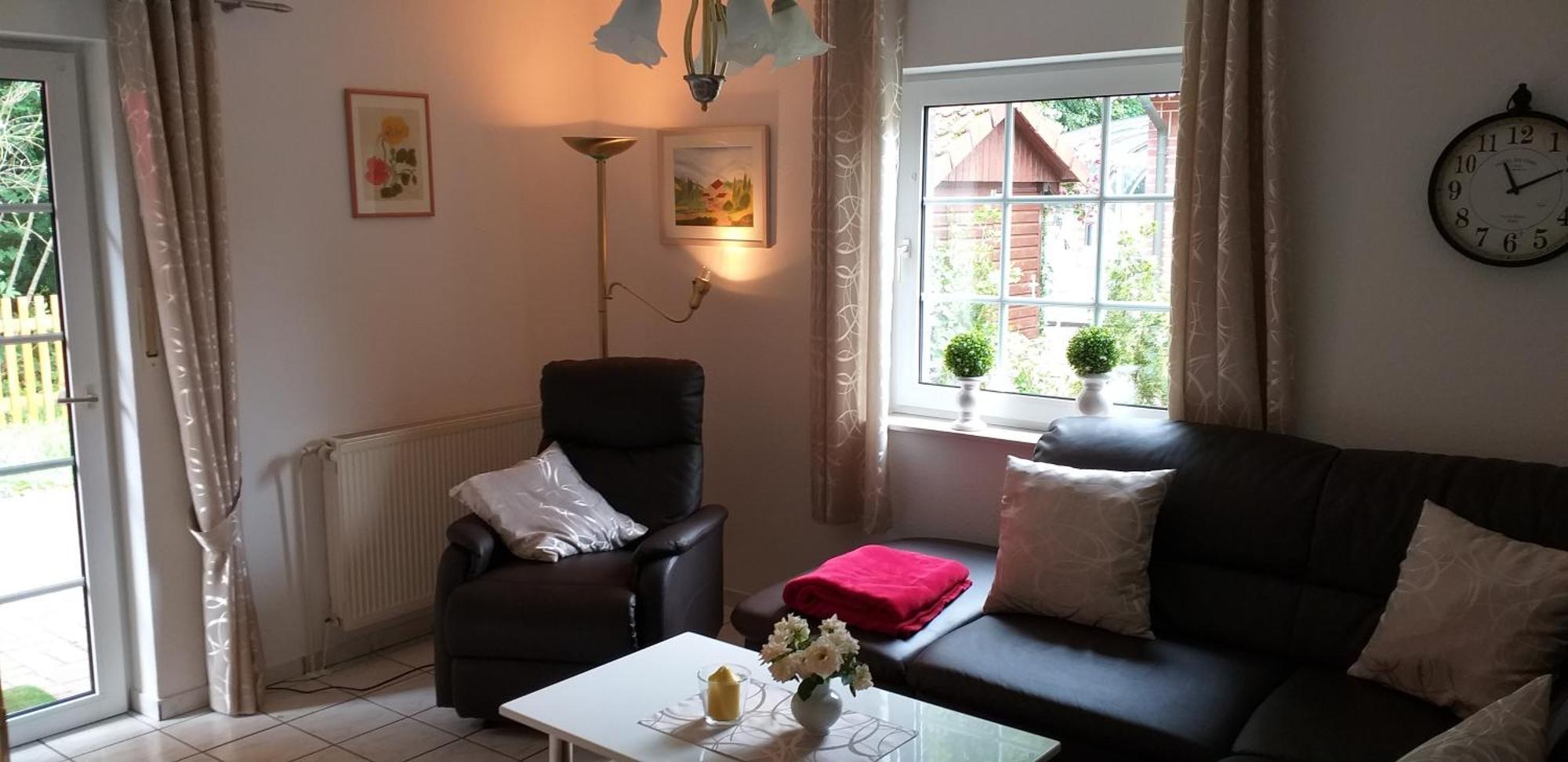 Villa "Am Waldesrand" Re16 Sögel Esterno foto
