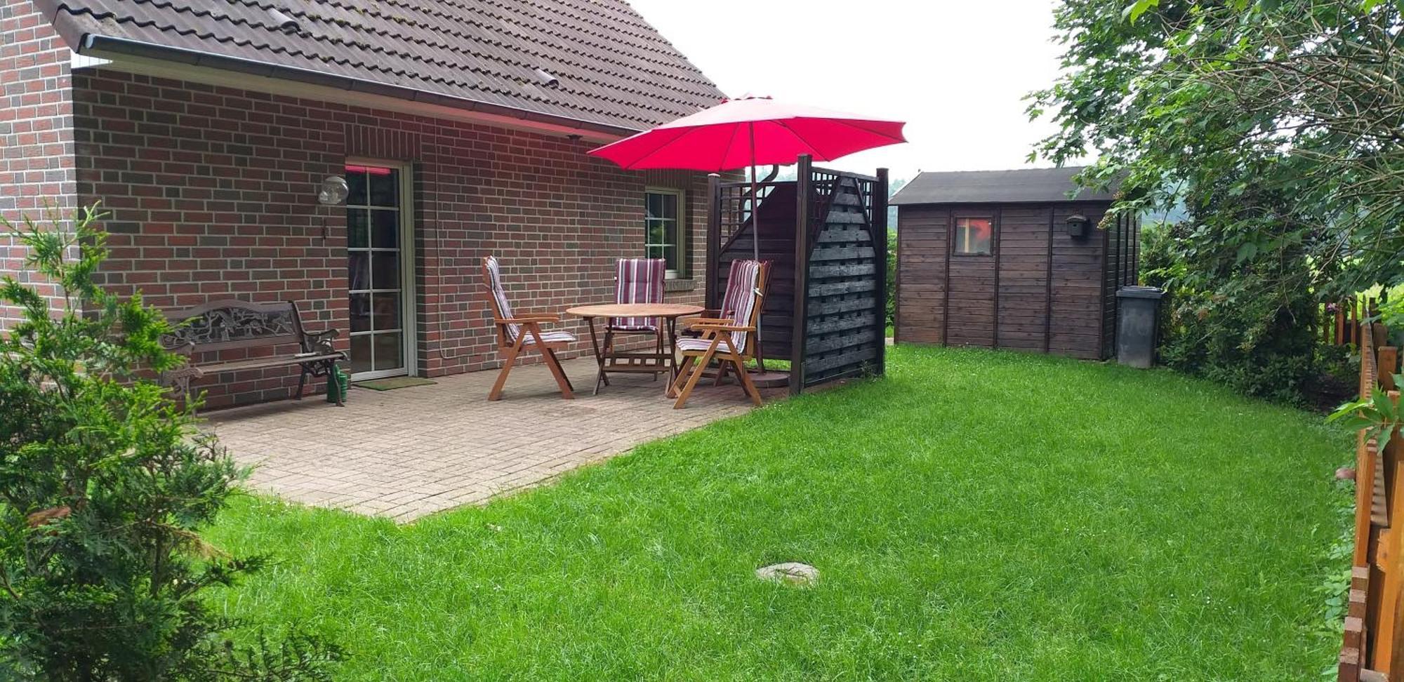 Villa "Am Waldesrand" Re16 Sögel Esterno foto